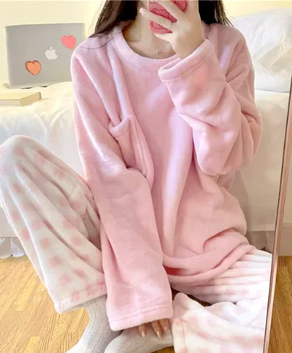 Cozy Flannel Loungewear Set