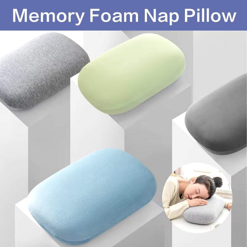 Multifunction Memory Foam Neck Pillow Slow Rebound Soft Travel Pillow for Sleeping Cervical Health Massage Nap Pillows