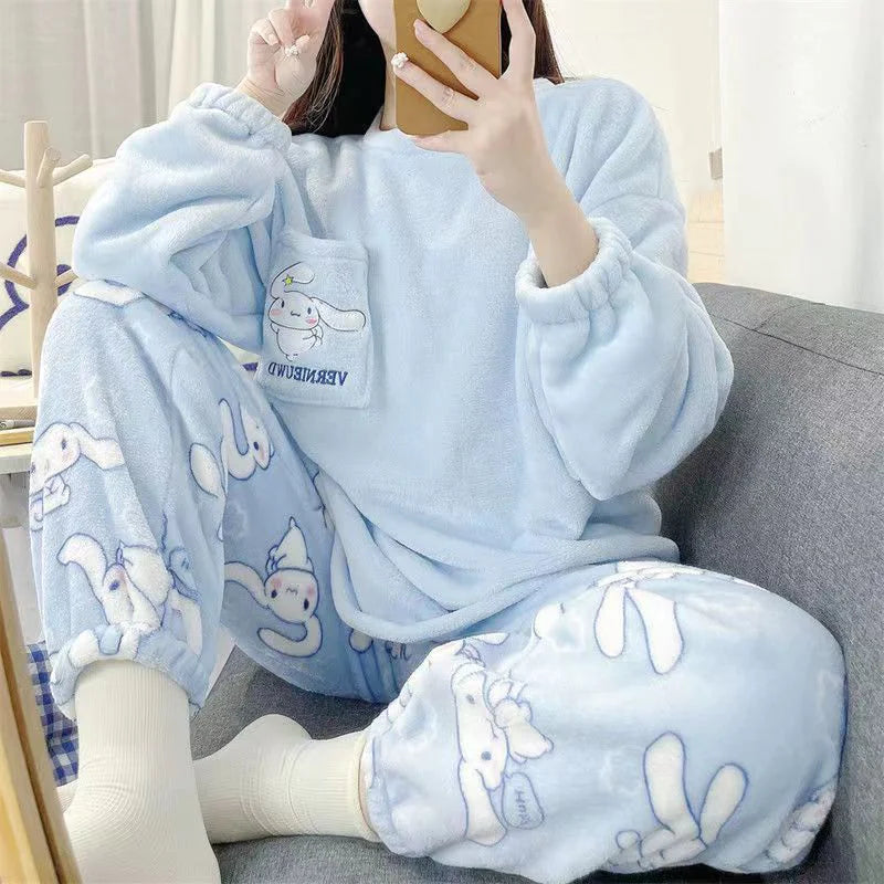 Cozy Flannel Loungewear Set