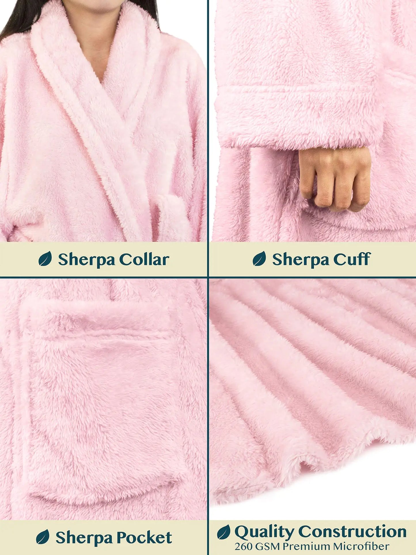 Pink Premium Bathrobe