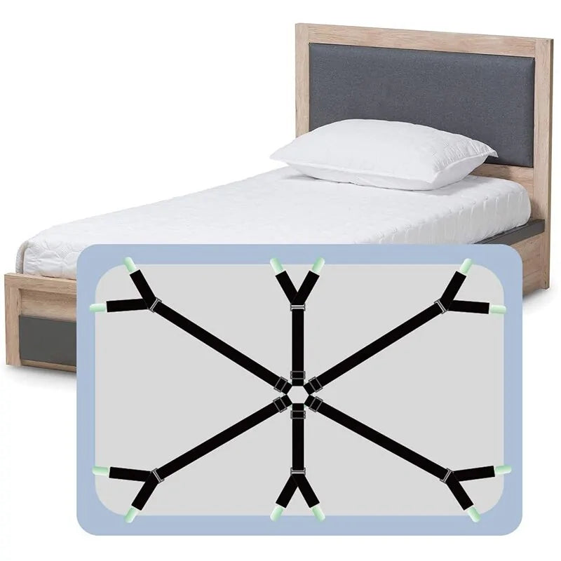 Adjustable Elastic Bed Sheet Holder