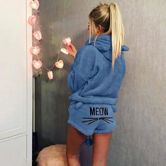 Meow Pajama Set