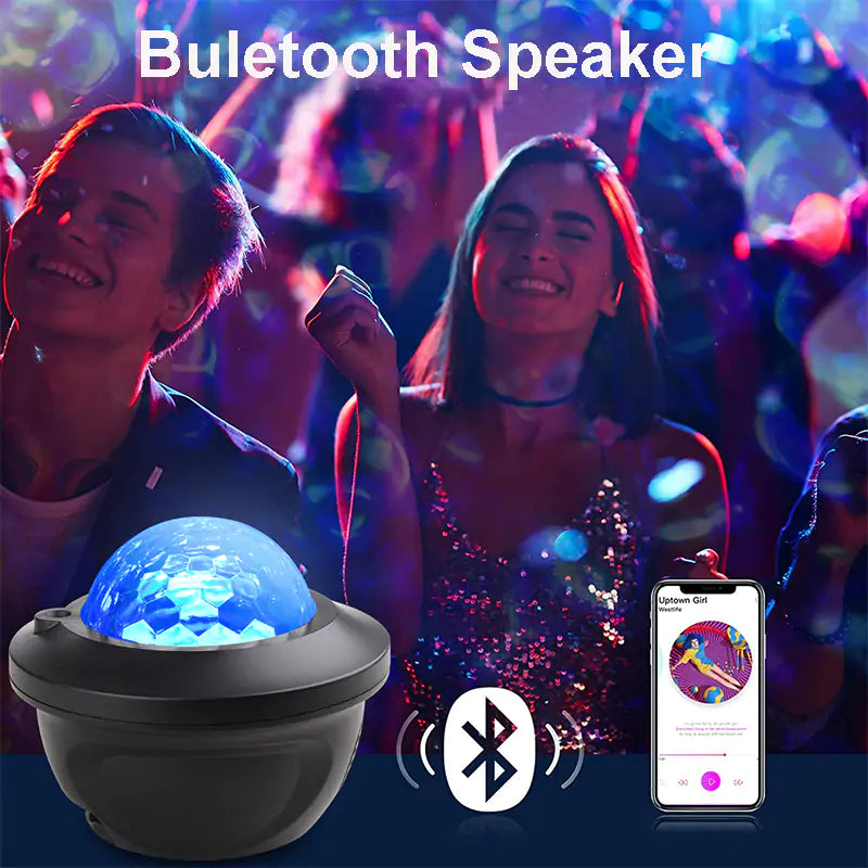 Galaxy Star LED Projector With Bluetooth Speaker