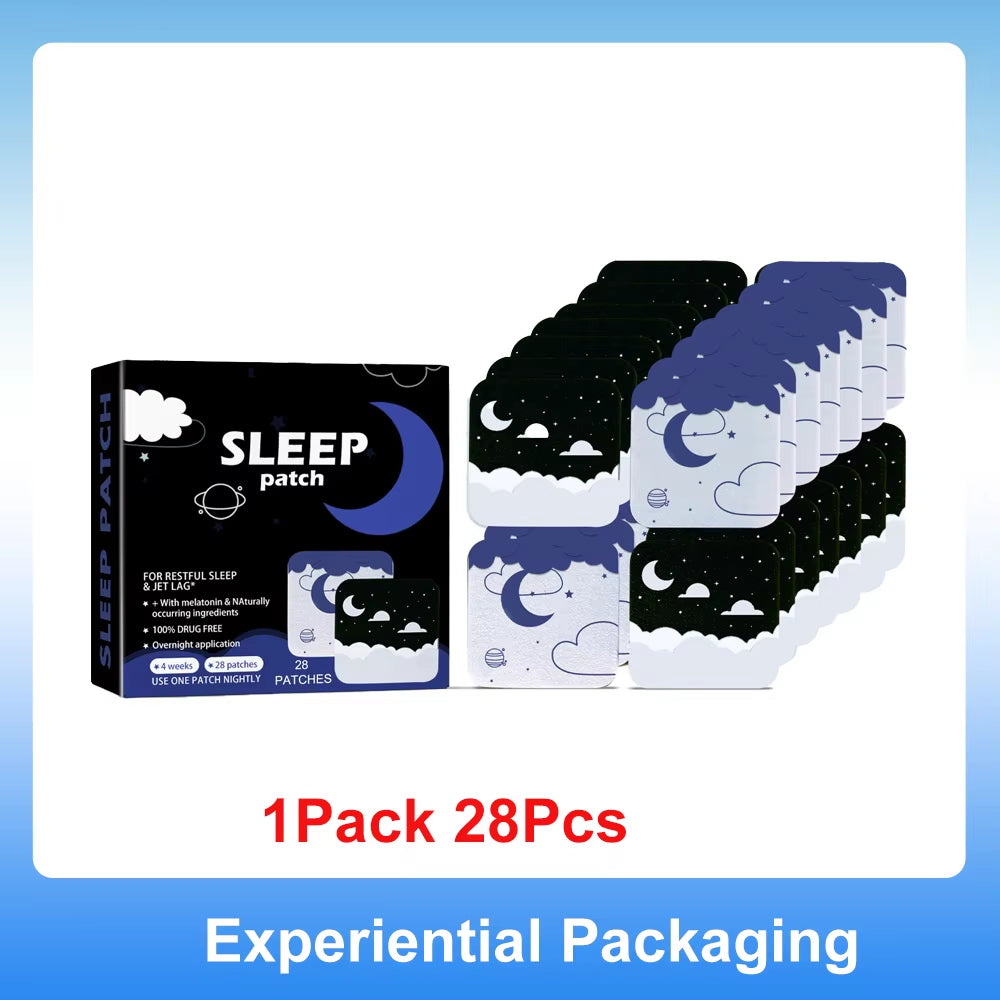 28/56/84Pcs Sleep Aid Patch Improve Sleeping Quality Sleeping Aid Apnea Device Patches Relieve Irritability Insomnia Anxiety