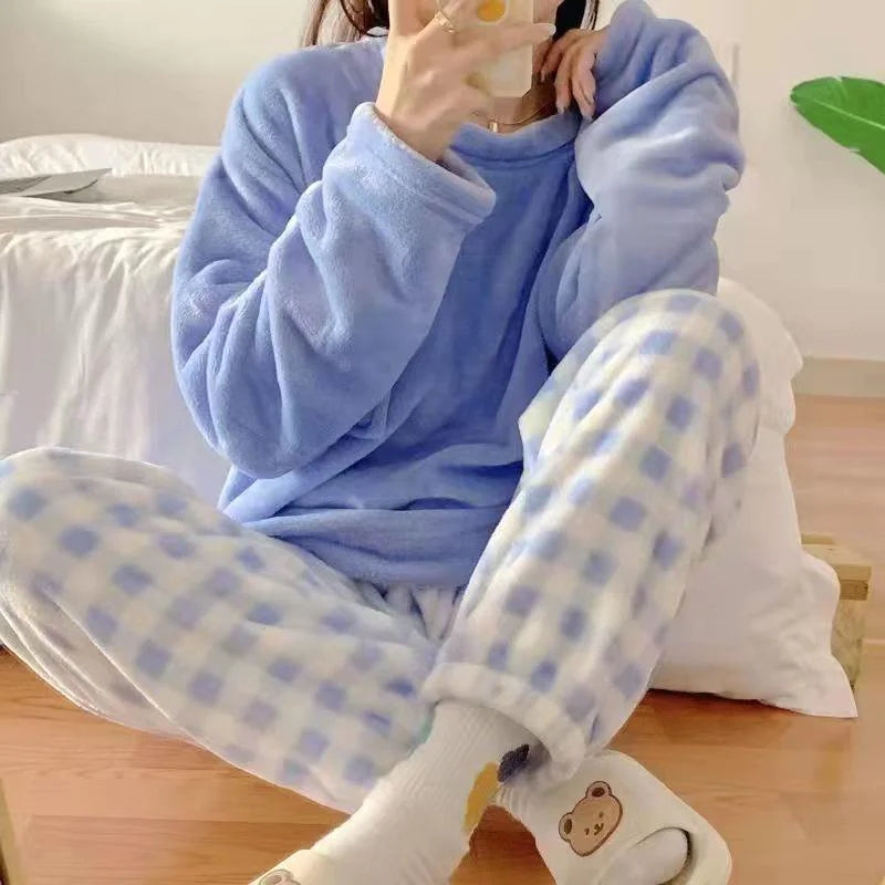 Cozy Flannel Loungewear Set