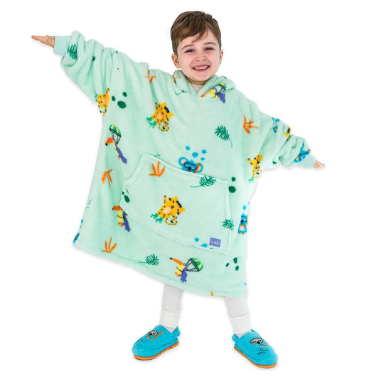 Little Animal Blanket Hoodie