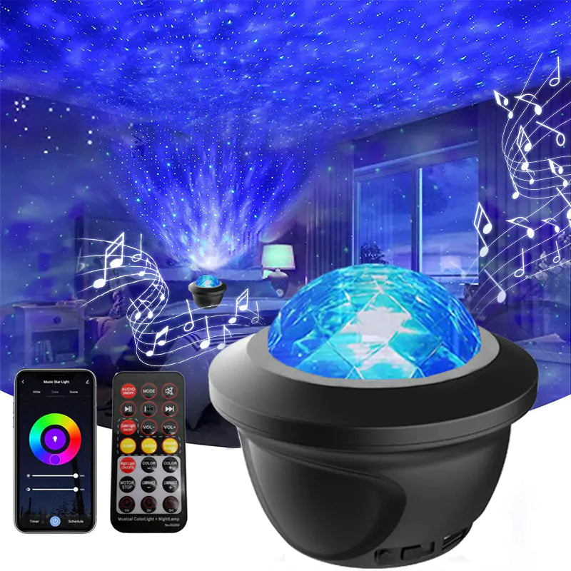 Galaxy Star LED Projector With Bluetooth Speaker