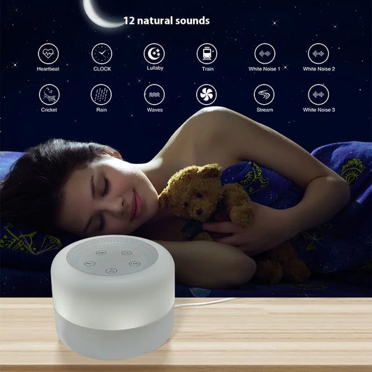 White Noise Sleep Aid Lamp